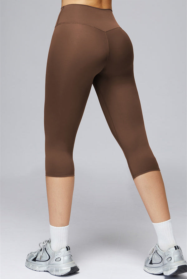 Legginsy FlexCore Capri 3/4 — krótkie legginsy sportowe