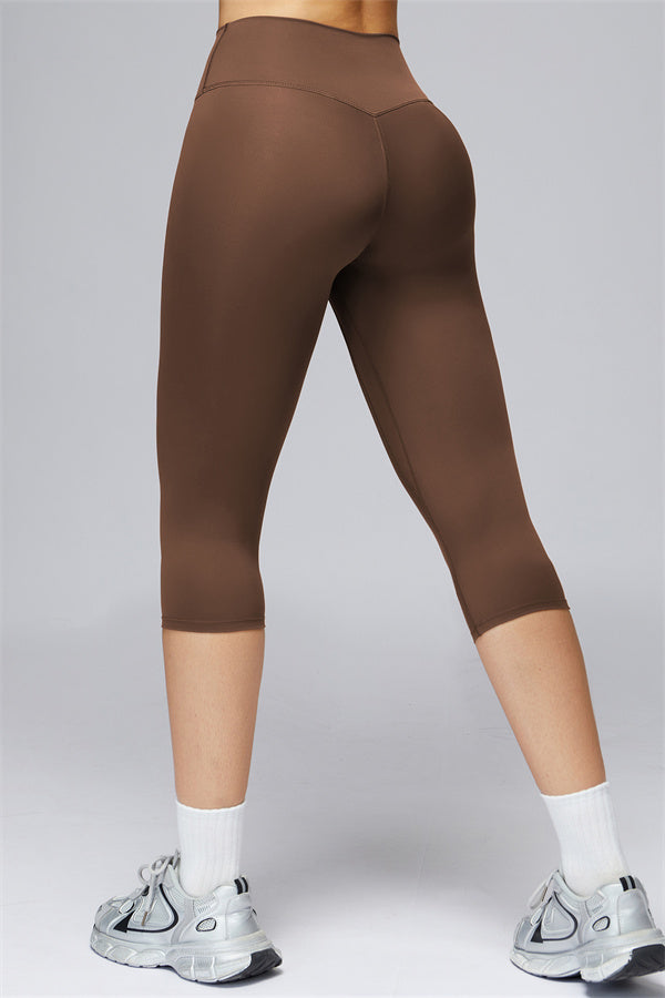 Legginsy FlexCore Capri 3/4 — krótkie legginsy sportowe