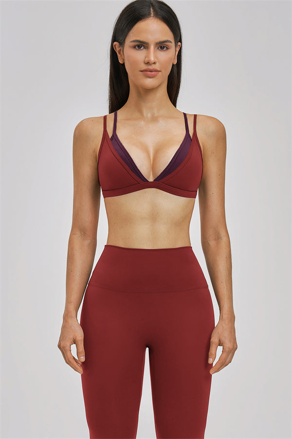 Legginsy Seraphine – Burgundy