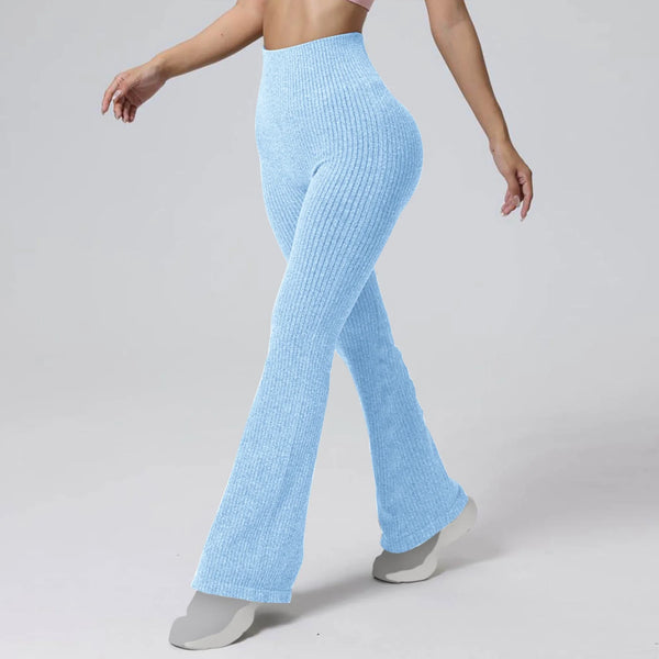 Legginsy Rib Seamless Flare