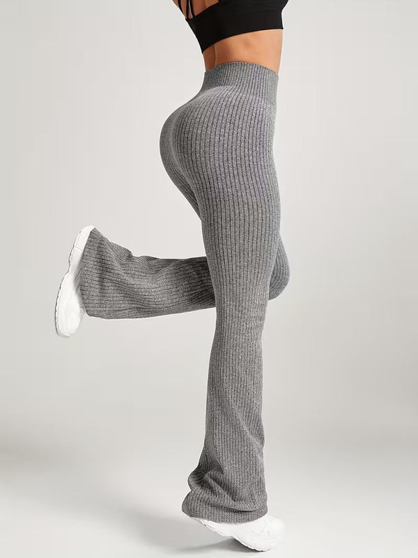 Legginsy Rib Seamless Flare