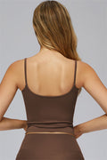Crop Top FlexCore — top sportowy z odkrytymi plecami