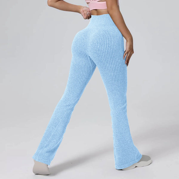 Legginsy Rib Seamless Flare