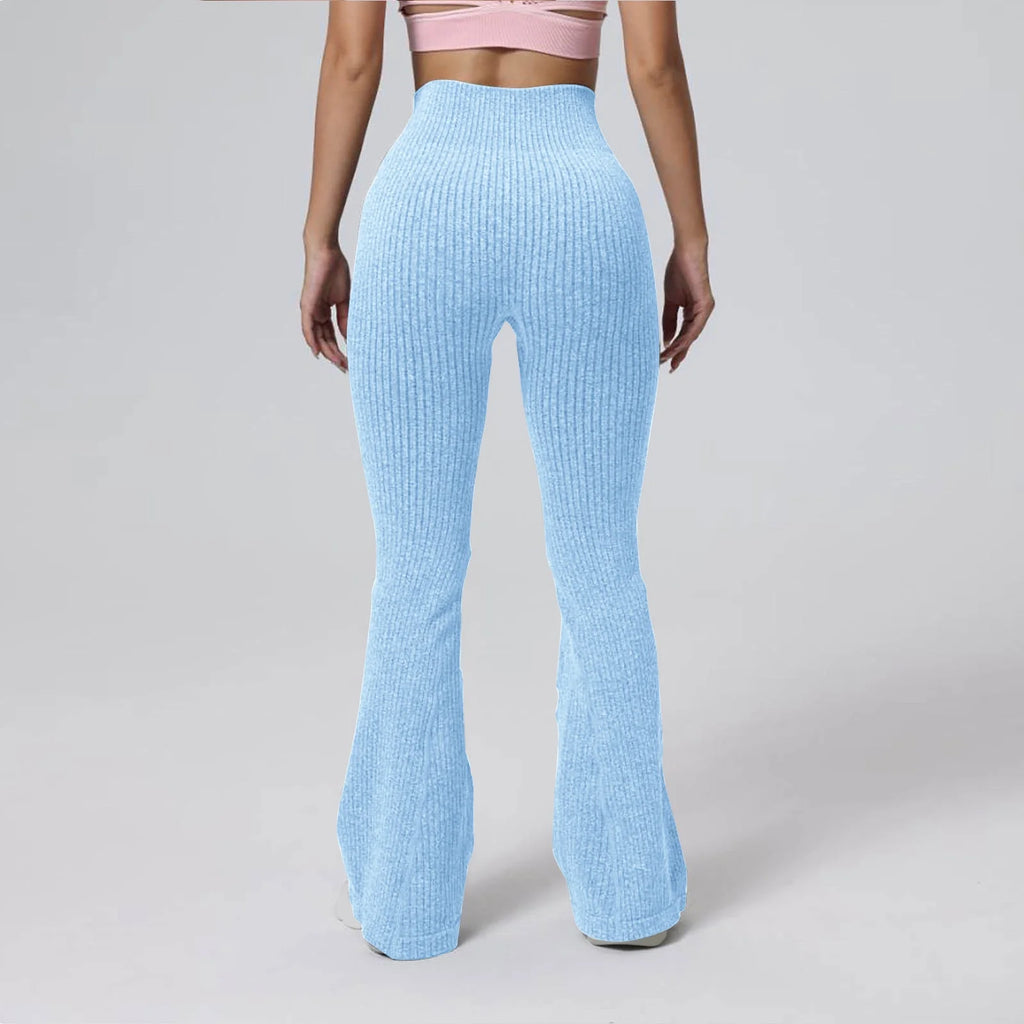 Legginsy Rib Seamless Flare
