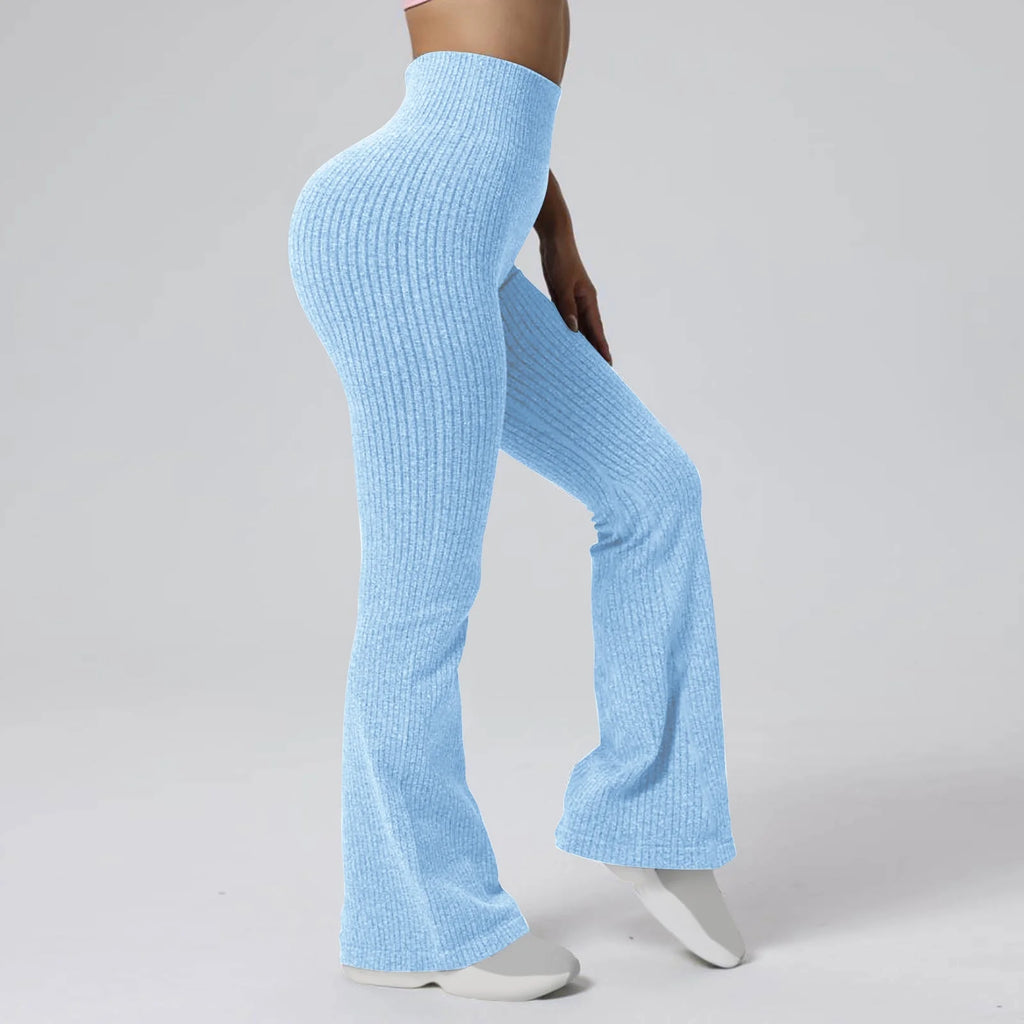 Legginsy Rib Seamless Flare