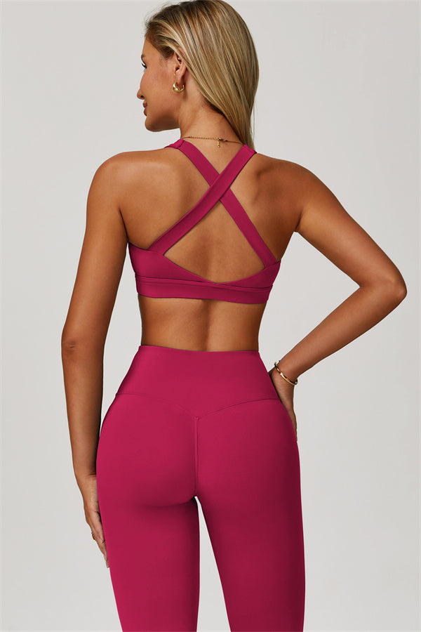 Komplet 2-częściowy Eloise — biustonosz sportowy i legginsy