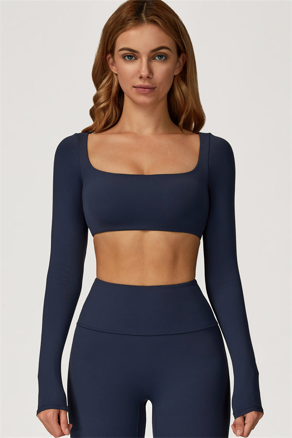 Crop Top Diuna – Cobalt