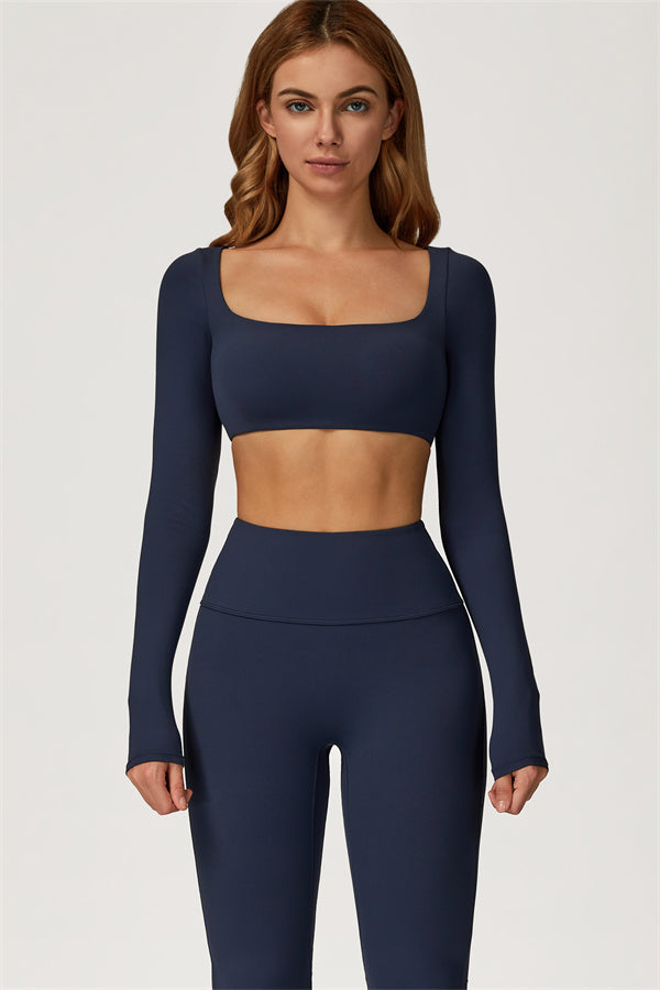 Crop Top Diuna – Cobalt