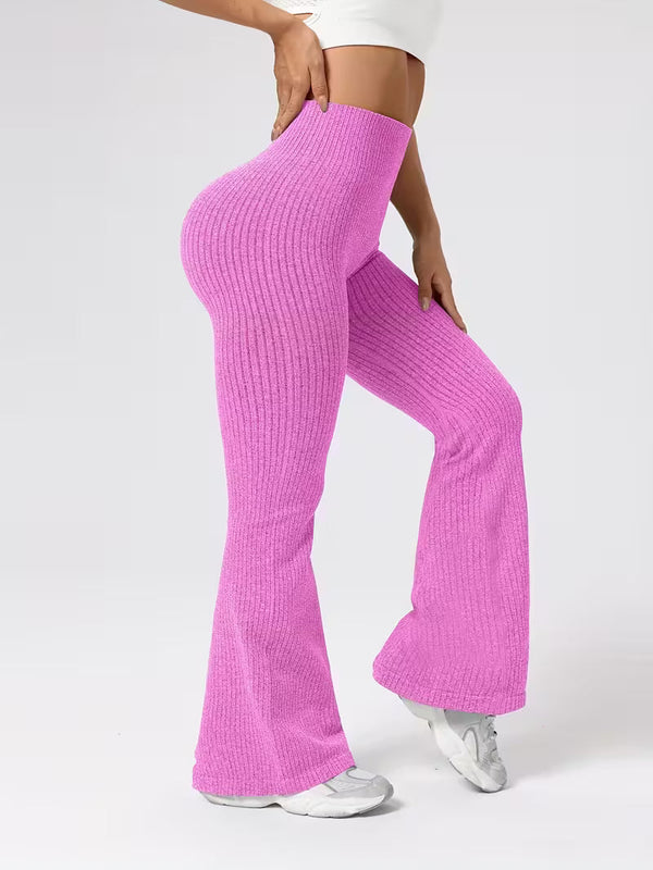 Legginsy Rib Seamless Flare