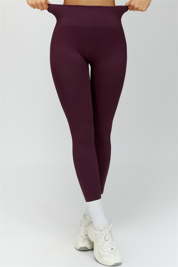 Legginsy Delight – Wine Berry