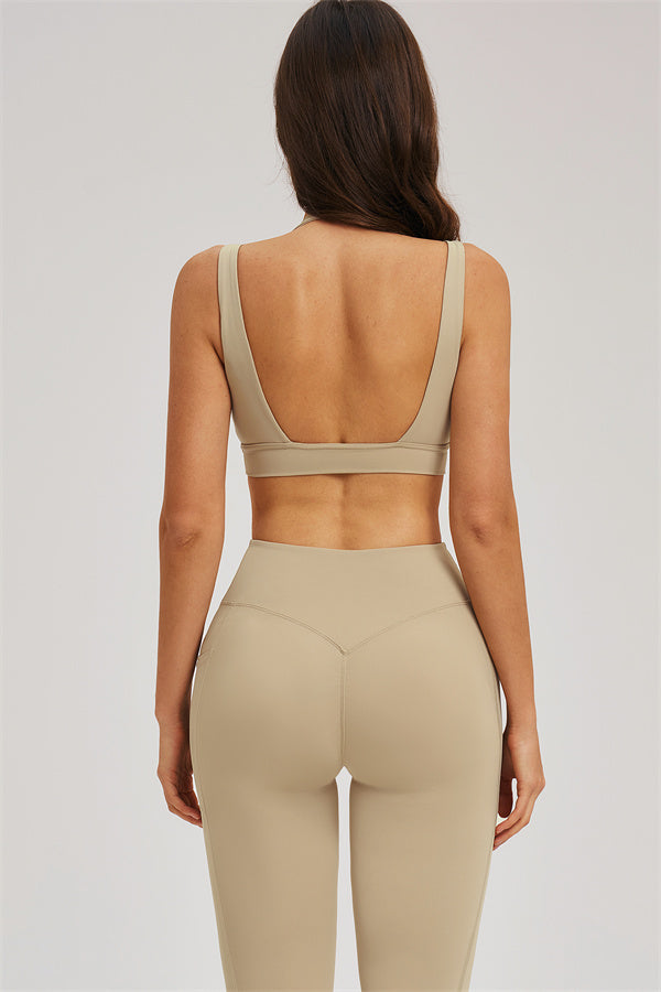 Legginsy Flourish – Almond