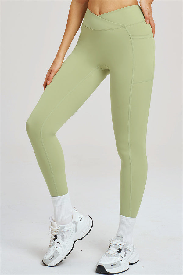 Legginsy Flourish – Olive Green