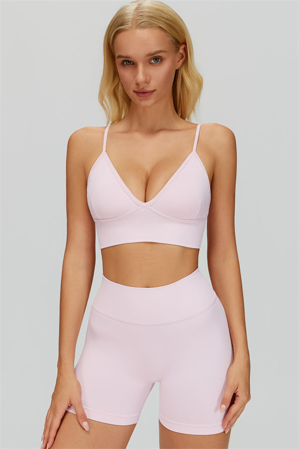 Szorty Power – Soft Pink